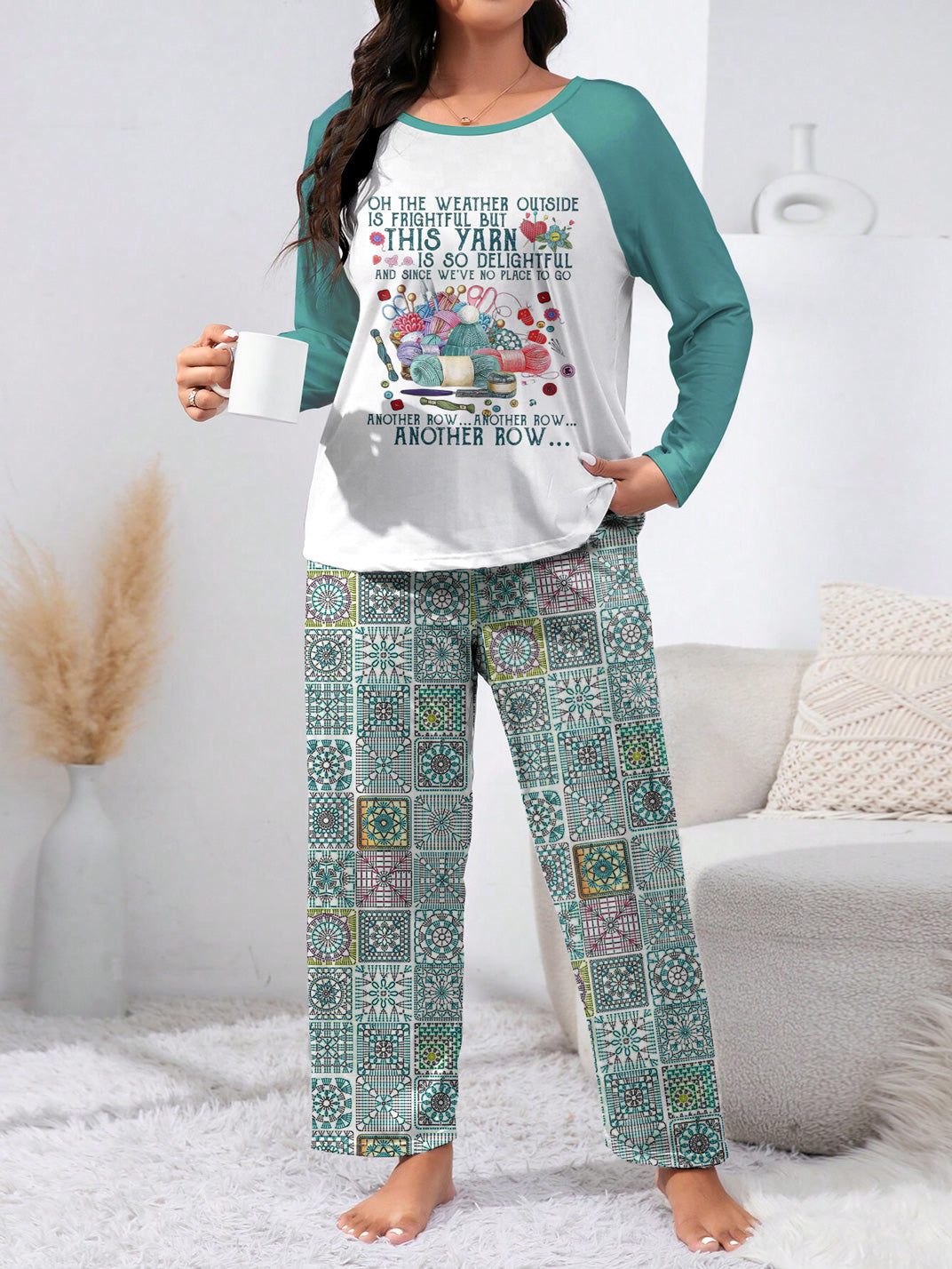 Crochet Lover Raglan Lounge Pajamas Another Row Crochet Chart