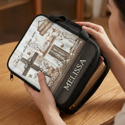 God Premium Personalized Bible Cover That Is Who You Are