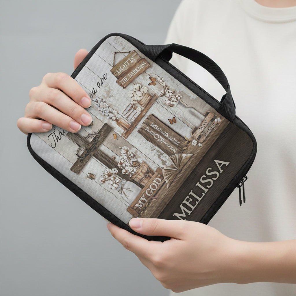 God Premium Personalized Bible Cover That Is Who You Are