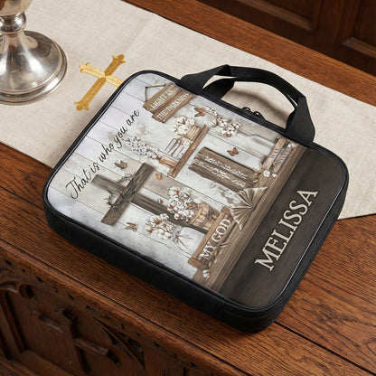 God Premium Personalized Bible Cover That Is Who You Are