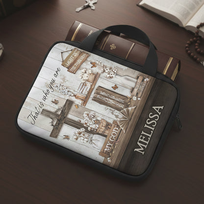 God Premium Personalized Bible Cover That Is Who You Are