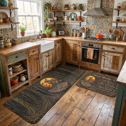 Witch Doormat Blessed Witch House