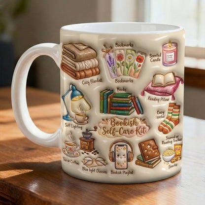 Book Lover 11Oz Mug Bookish Self-care Kit