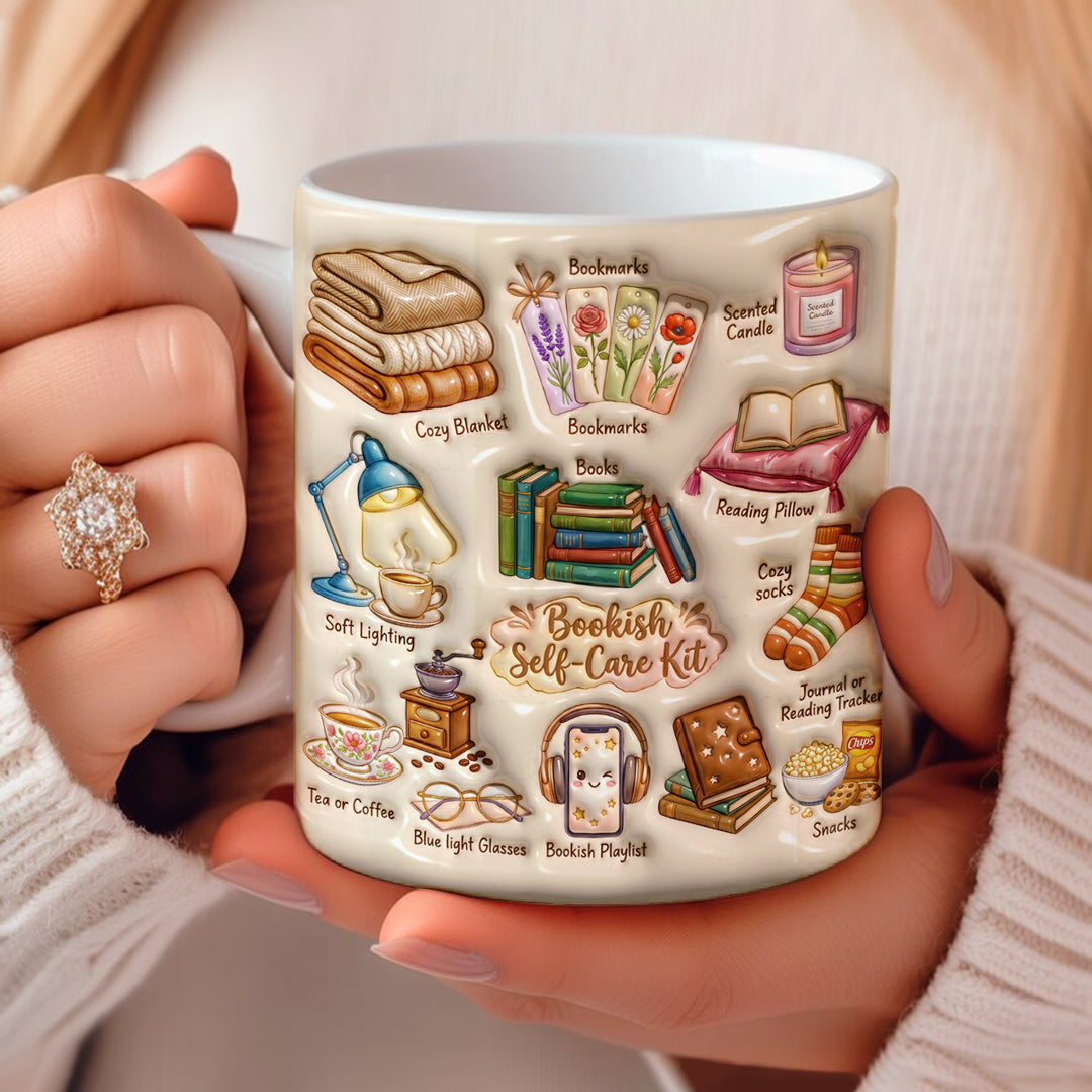 Book Lover 11Oz Mug Bookish Self-care Kit