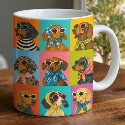 Dachshund Lover Ceramic Mug Chic Club