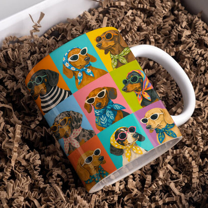 Dachshund Lover Ceramic Mug Chic Club