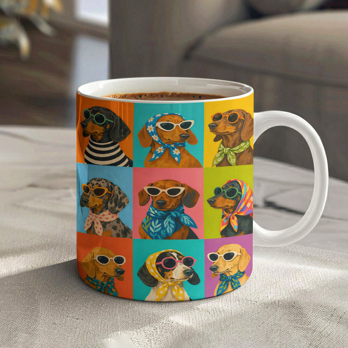 Dachshund Lover Ceramic Mug Chic Club