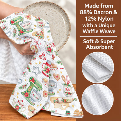 Baking Kitchen Towel Cozy Christmas Baking