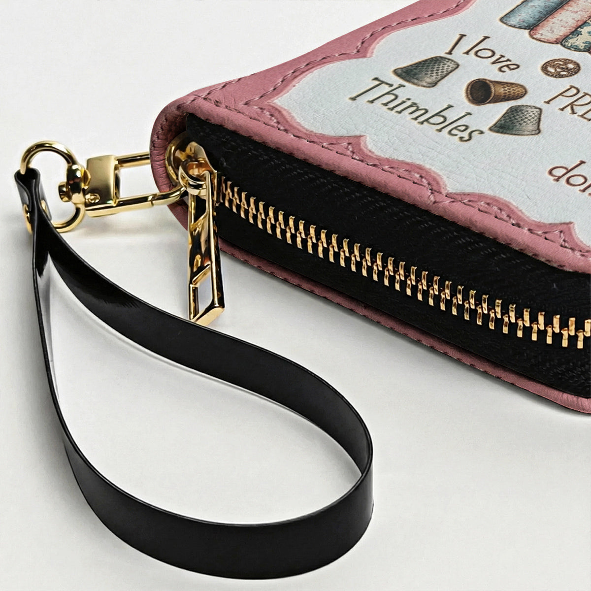 Sewing Lover Leather Wallet Crafty Chic Quilter