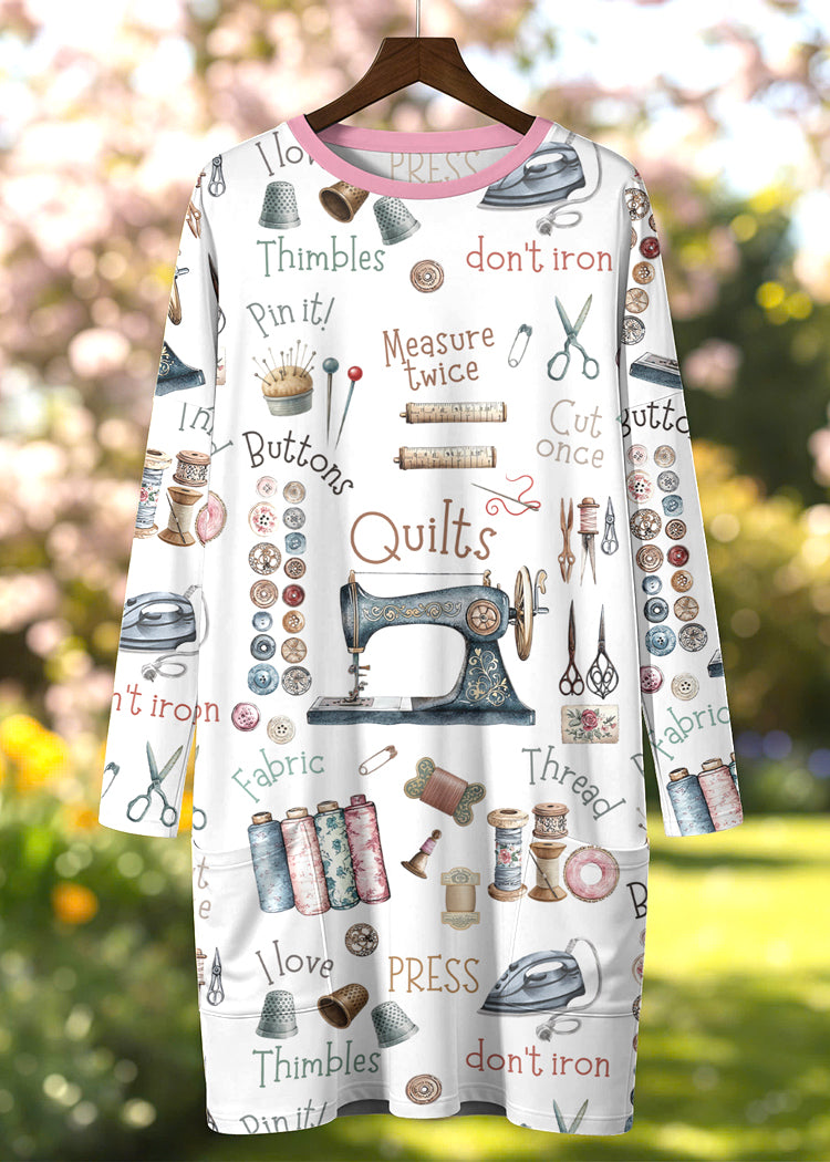 Sewing Lover Long Sleeve Tunic Crafty Comfort