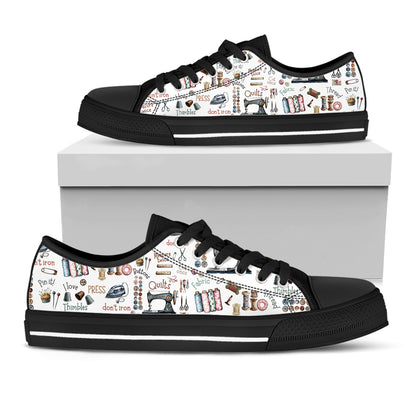 Sewing Lover Women's Low Top Shoes Crafty Comfort