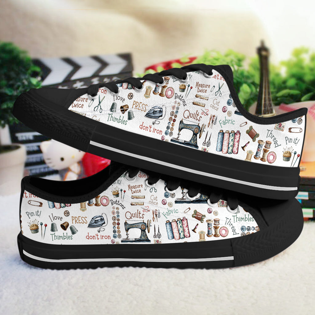 Sewing Lover Women's Low Top Shoes Crafty Comfort