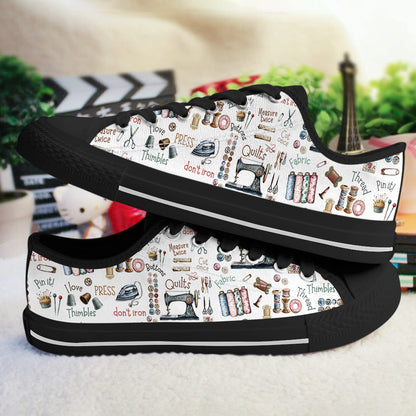 Sewing Lover Women's Low Top Shoes Crafty Comfort