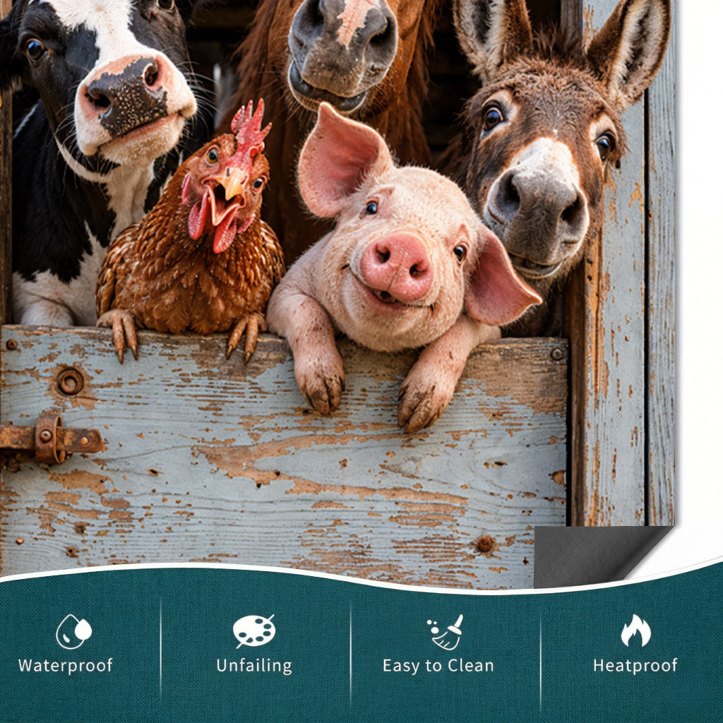 Farm Magnetic Dishwasher Cover Curious Farm Club