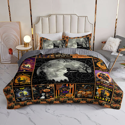 Dachshund All Season Quilt 3-Piece Set The Dachshund Witch