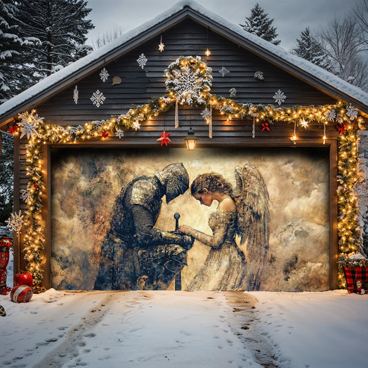 God Garage Door Banner Decoration -  Divine Guidance