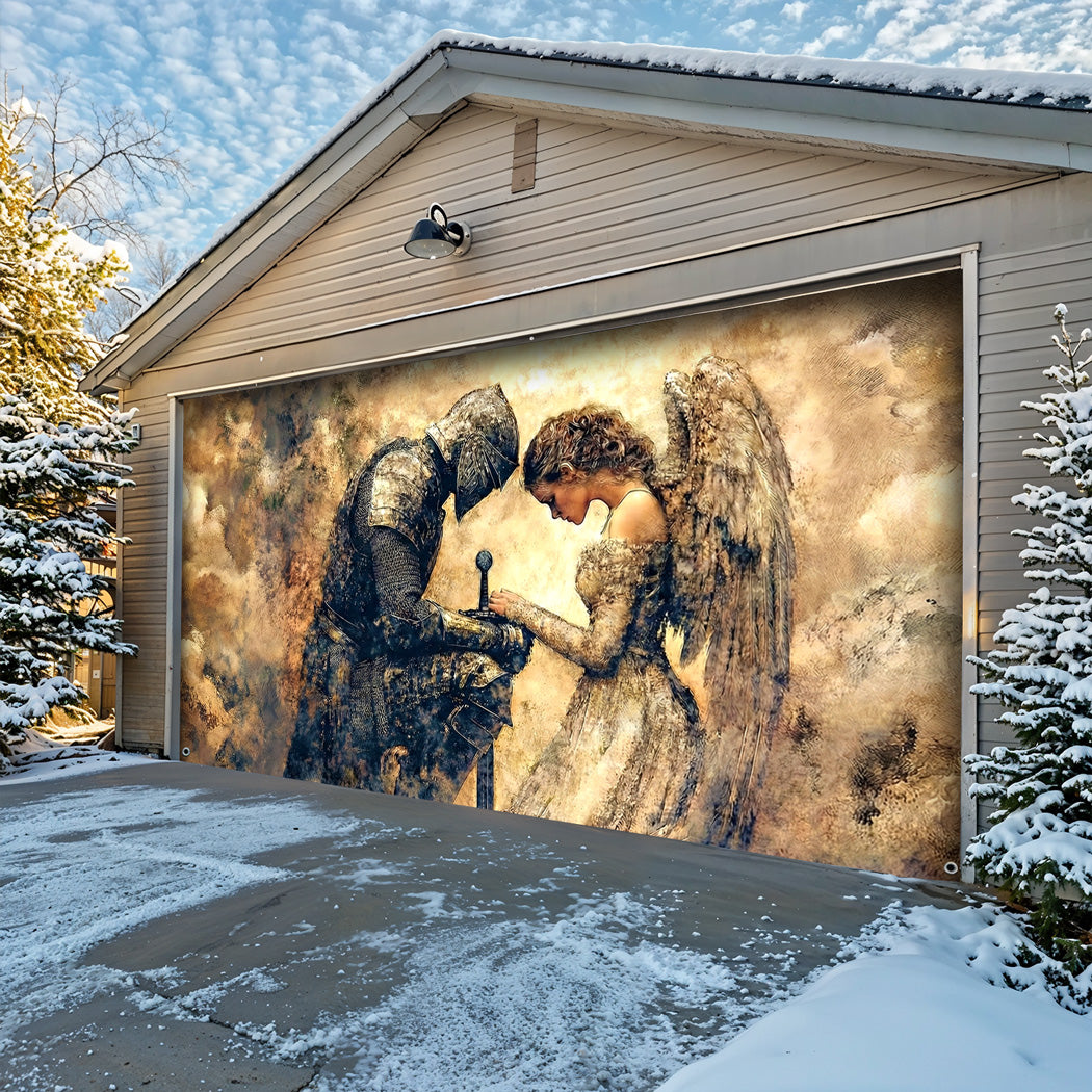 God Garage Door Banner Decoration -  Divine Guidance