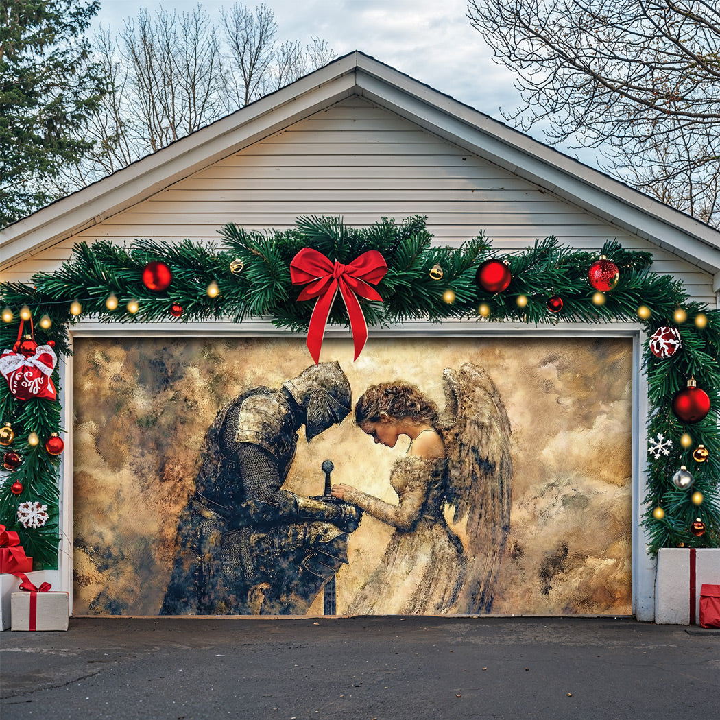 God Garage Door Banner Decoration -  Divine Guidance