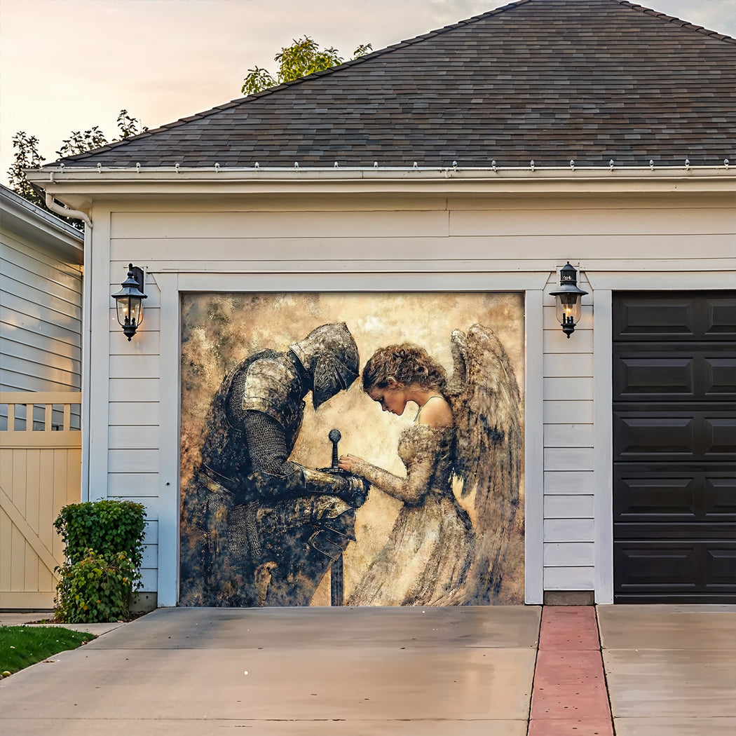 God Garage Door Banner Decoration -  Divine Guidance