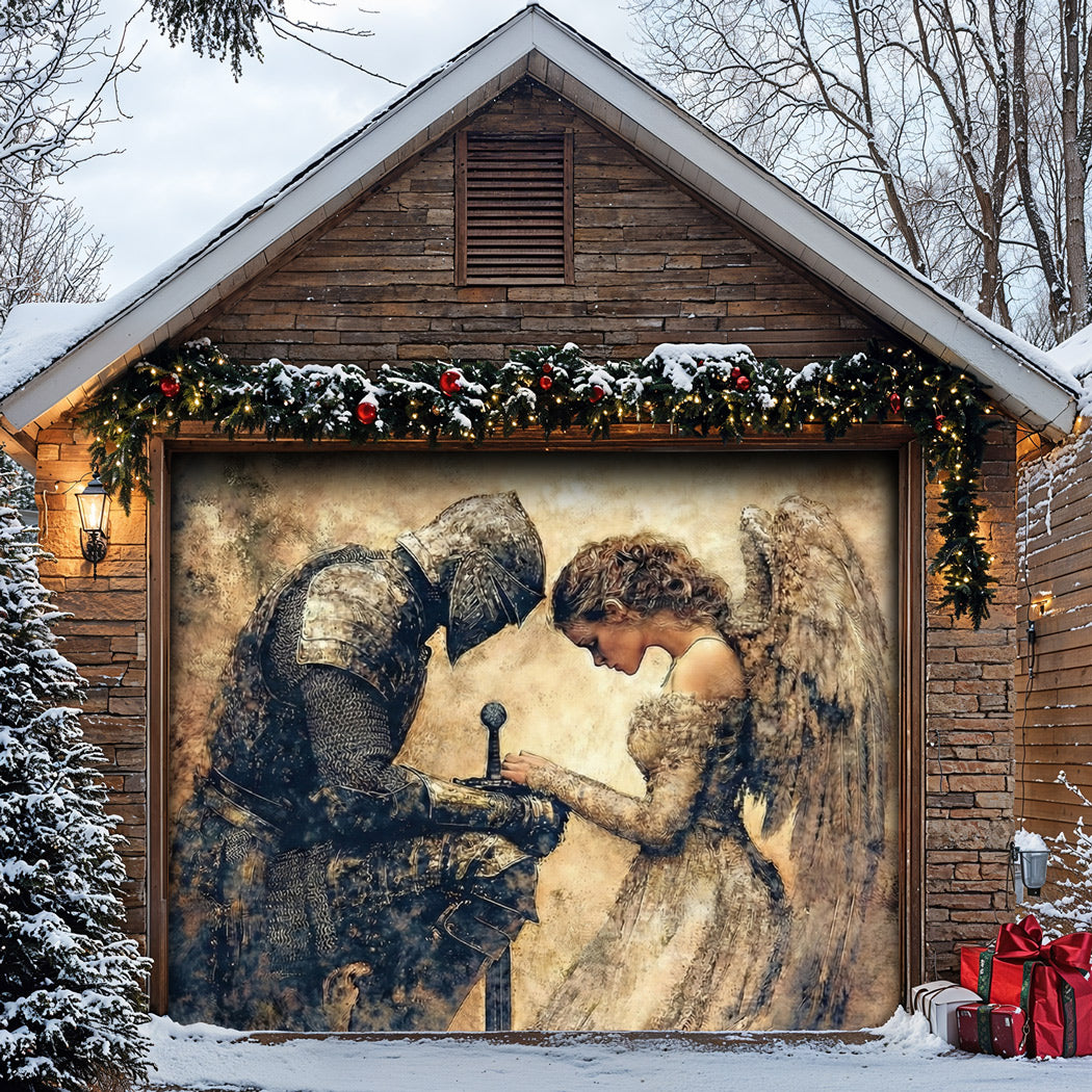God Garage Door Banner Decoration -  Divine Guidance