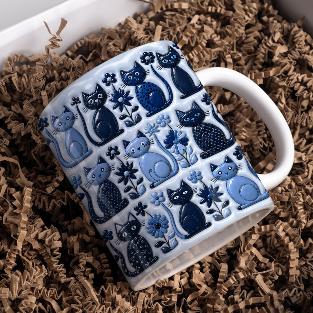 Cat Ceramic Mug Dreamy Cats