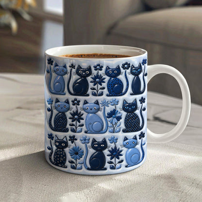Cat Ceramic Mug Dreamy Cats