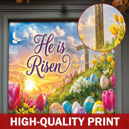 Christian Easter Garage Door Banner Decoration - Easter Grace