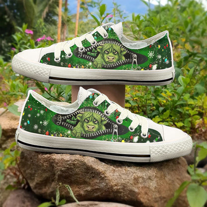 Highland Cow Women's Low Top Shoes Ew People