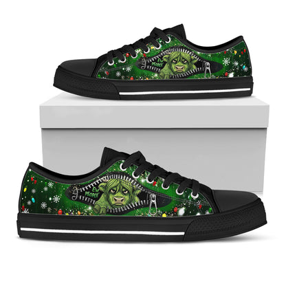 Highland Cow Women's Low Top Shoes Ew People