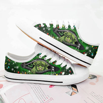 Highland Cow Women's Low Top Shoes Ew People