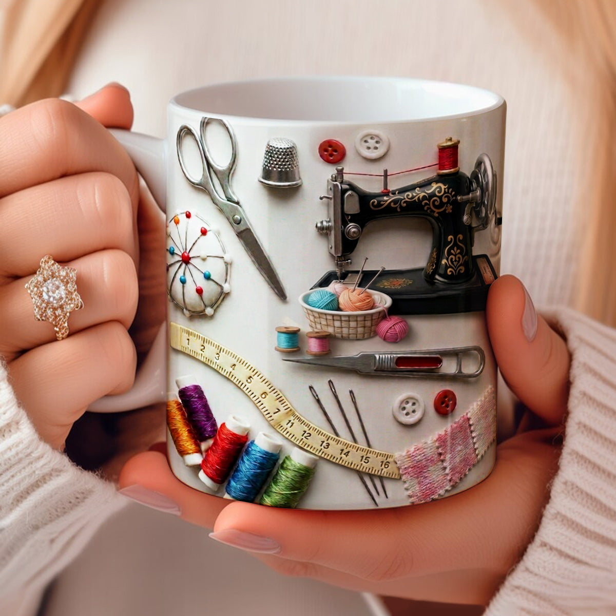 Sewing Lover 11Oz Mug Handmade Harmony