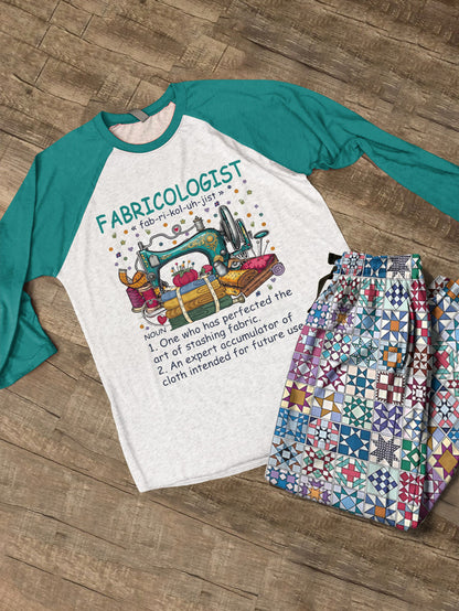 Sewing Lover Raglan Lounge Pajamas Fabricologist