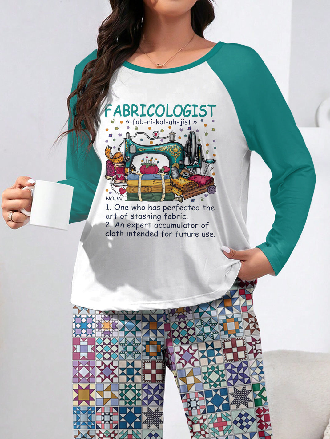 Sewing Lover Raglan Lounge Pajamas Fabricologist