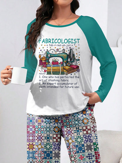 Sewing Lover Raglan Lounge Pajamas Fabricologist