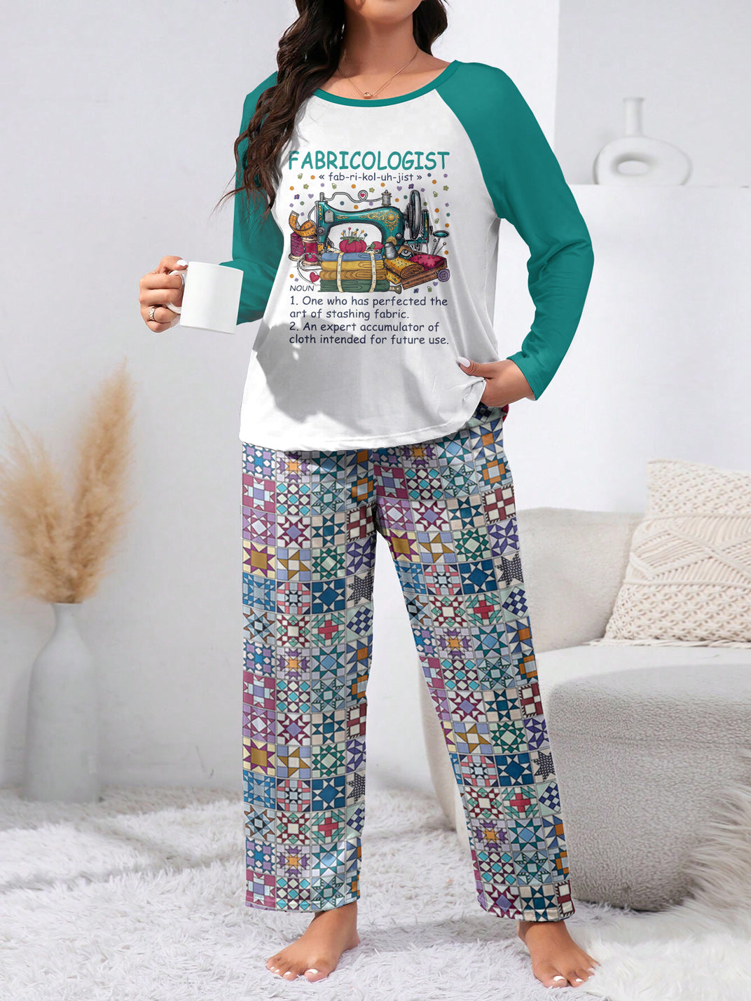 Sewing Lover Raglan Lounge Pajamas Fabricologist