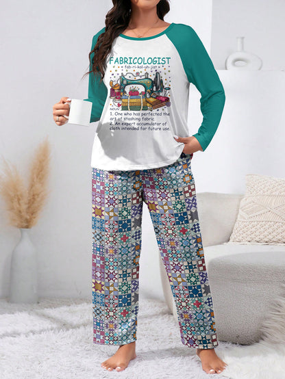Sewing Lover Raglan Lounge Pajamas Fabricologist