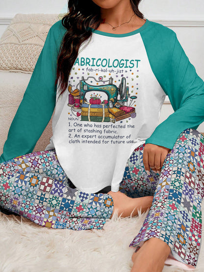 Sewing Lover Raglan Lounge Pajamas Fabricologist