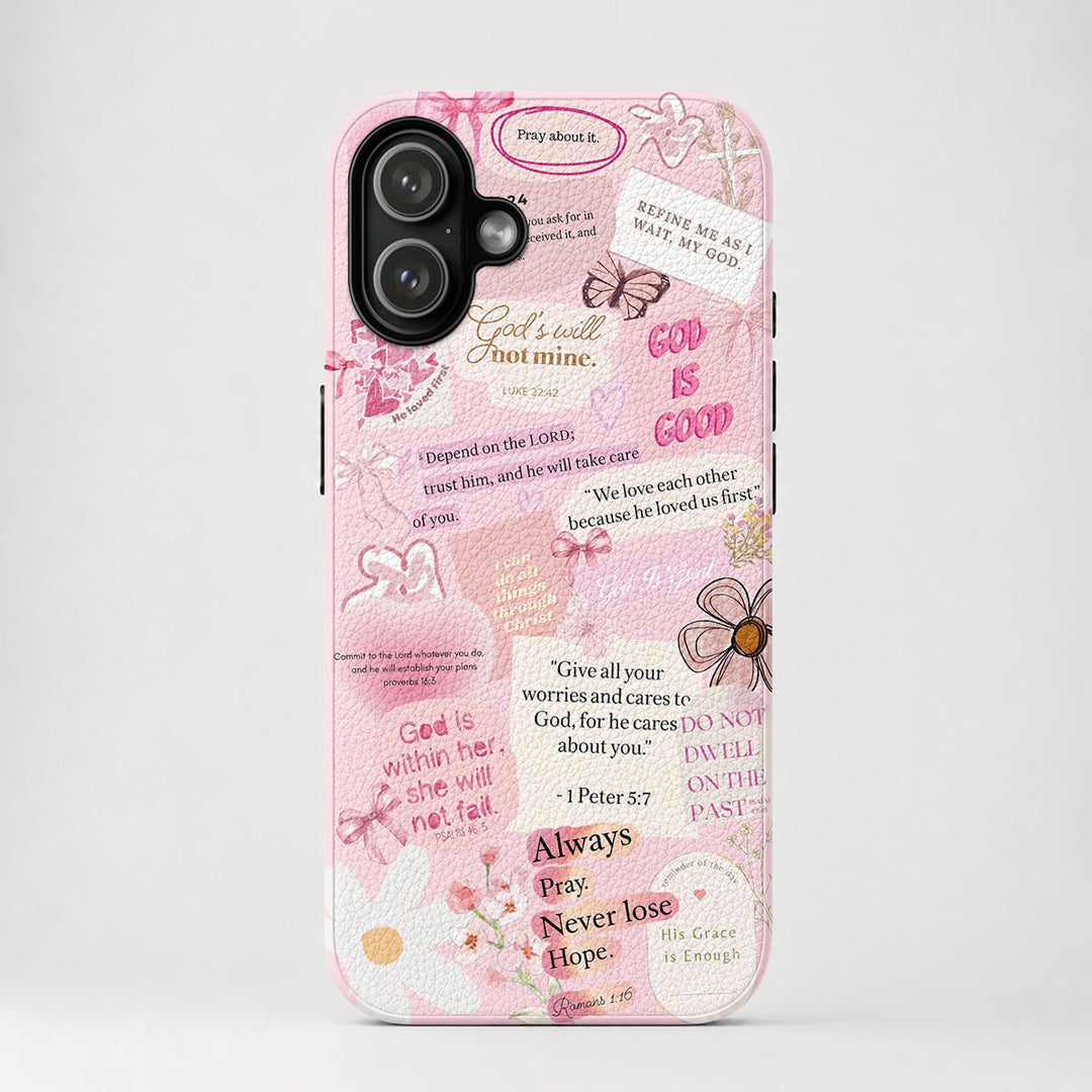 God Leather Phone Case Christian Conquette