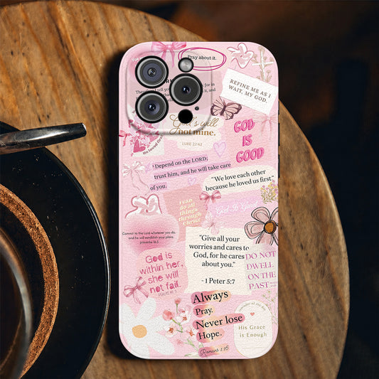 God Leather Phone Case Christian Conquette
