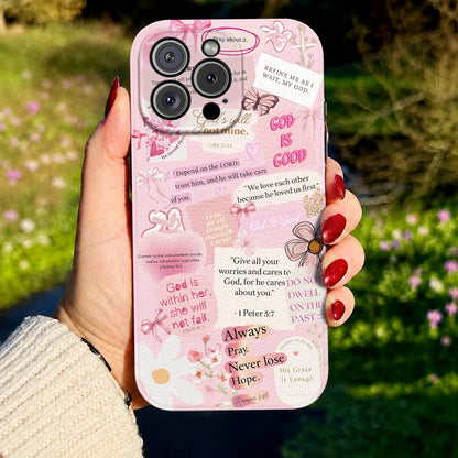 God Leather Phone Case Christian Conquette