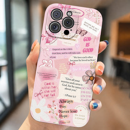 God Leather Phone Case Christian Conquette