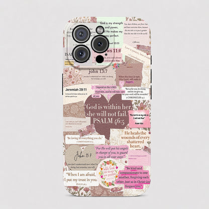 God Leather Phone Case God Is Within Her