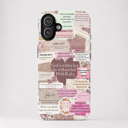 God Leather Phone Case God Is Within Her