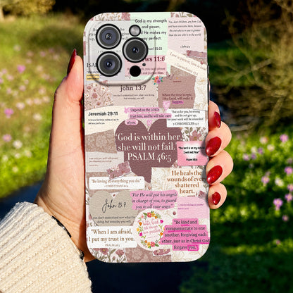 God Leather Phone Case God Is Within Her