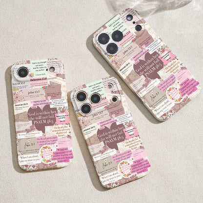God Leather Phone Case God Is Within Her