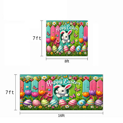 Easter Garage Door Banner Decoration Happy Easter