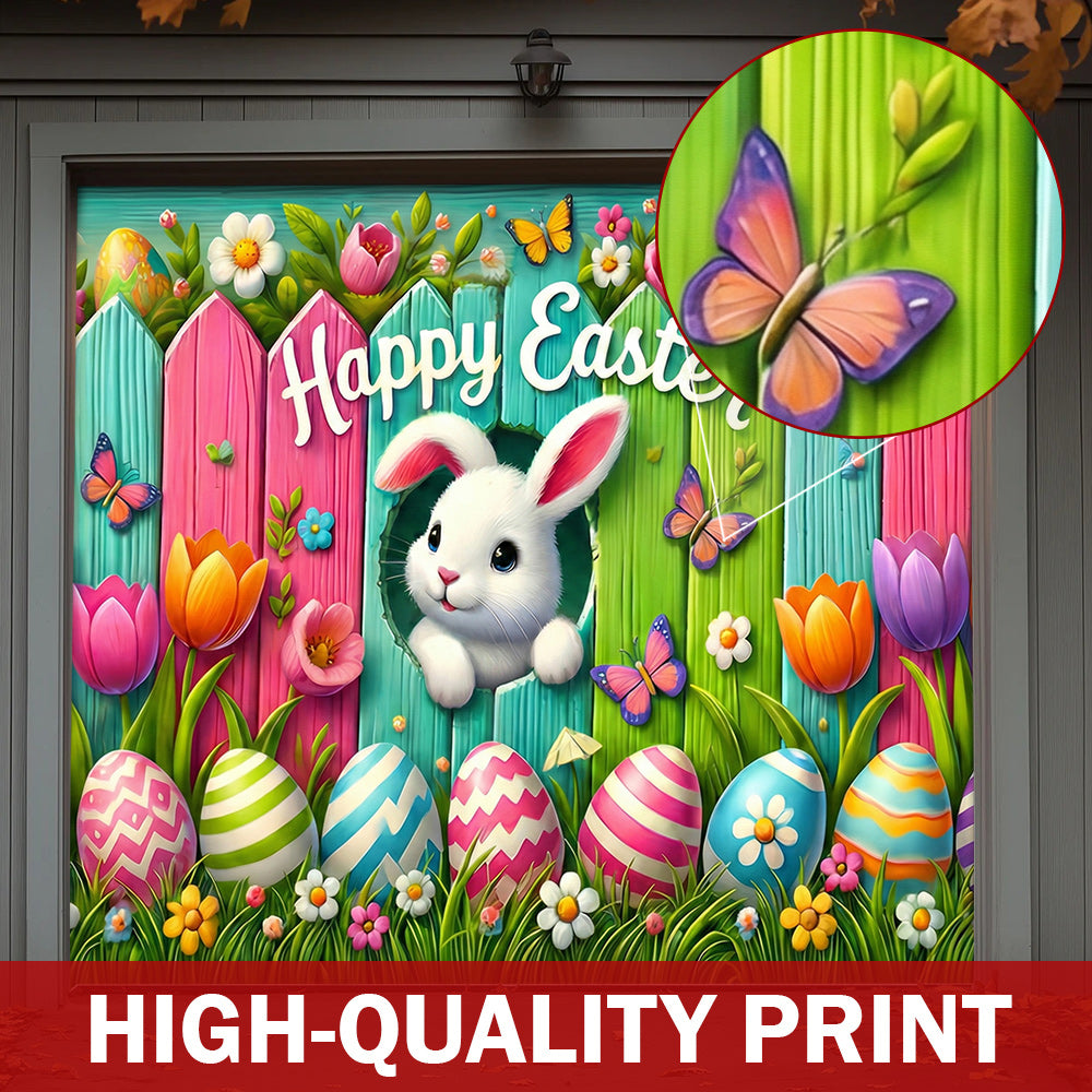 Easter Garage Door Banner Decoration Happy Easter