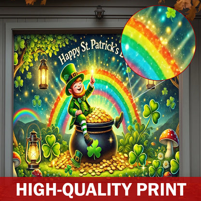 Patrick's Day Garage Door Banner Decoration - Happy St.Patrick's Day