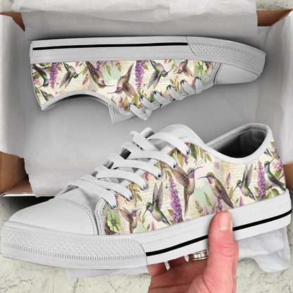 Hummingbird Women's Low Top Shoes Heaven Garden