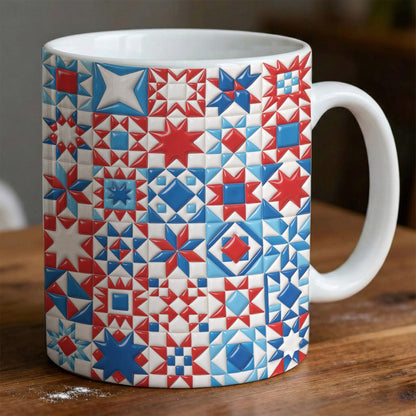 Sewing Lover Ceramic Mug Heritage Stars